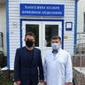 Рабочая встреча сенатора Ирека Ялалова с главным врачом инфекционной клинической больницы № 4 г. Уфы