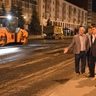 Ирек Ялалов проинспектировал ход капитального ремонта дорог в ночные часы