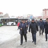 Ирек Ялалов осмотрел новую площадку для межрейсового отстоя общественного транспорта