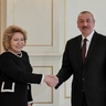 Состоялась встреча Председателя СФ В. Матвиенко с Президентом Азербайджанской Республики И. Алиевым