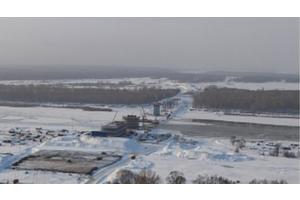 На первом этапе дороги Дюртюли – Ачит готовятся к монтажу пролета моста через реку Белая